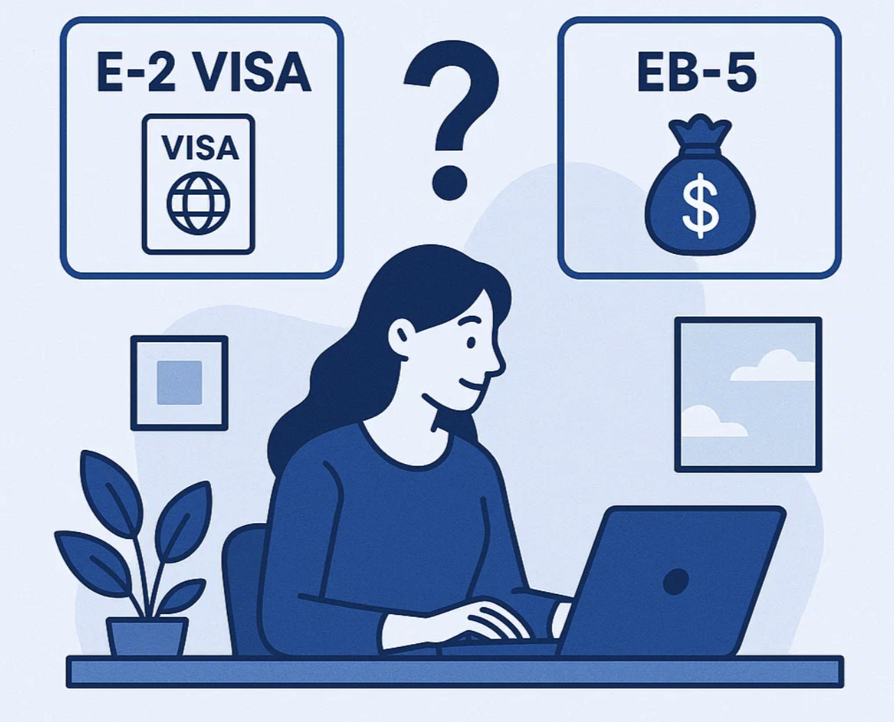 E-2 Visa and EB-5 - Information about the programs.